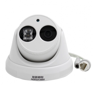 海康威視DS-2CD3 310-I 130萬(wàn)網(wǎng)絡(luò)攝像頭 紅外高清半球監(jiān)控?cái)z像頭